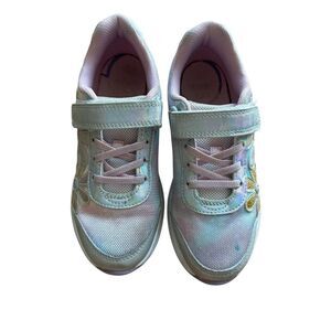 Stride Rite Lighted Glimmer Iridescent Sneakers girls Size 2M